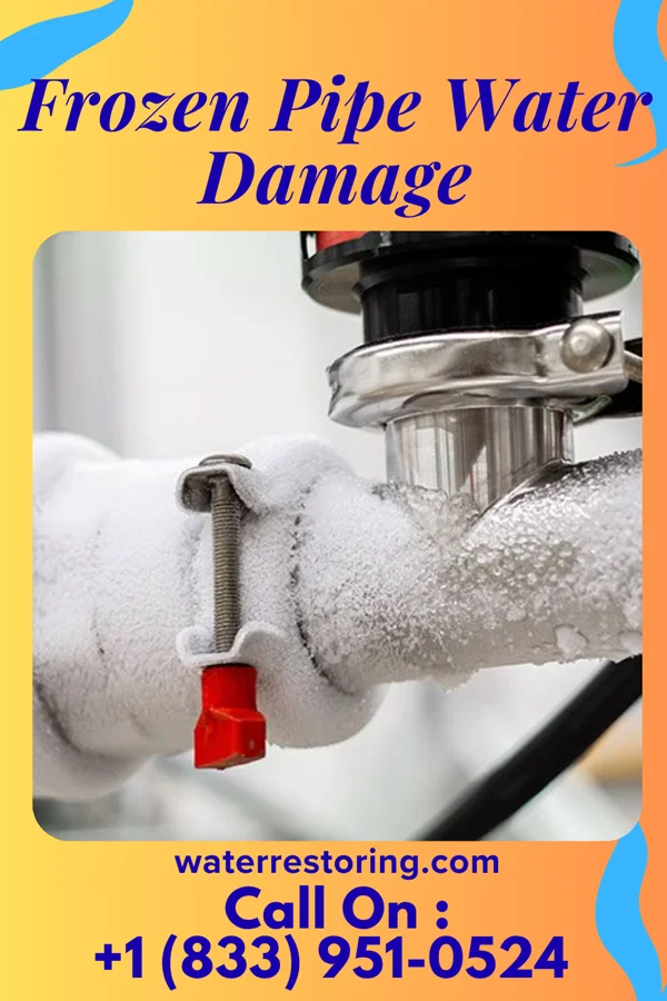 Frozen Pipe Water Damage in Harveysburg, OH